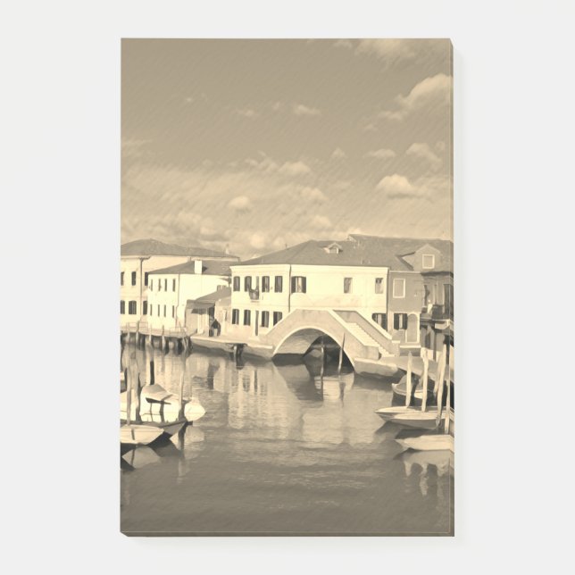 Venetian Lagoon - MURANO - panorama Post-it Notes (Front)