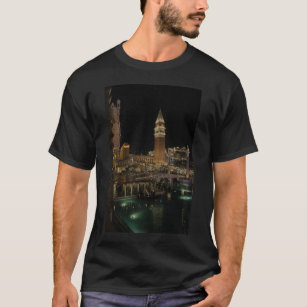 Venetian Las Vegas at night T-Shirt