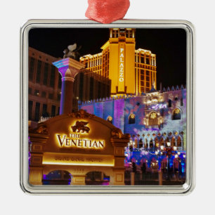 Venetian Las Vegas Decorative Evening Lights Metal Tree Decoration