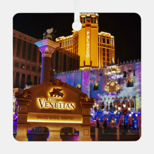 Venetian Las Vegas Decorative Evening Lights Metal Tree Decoration