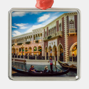 Venetian Las Vegas Gondola Canal Architecture Metal Tree Decoration