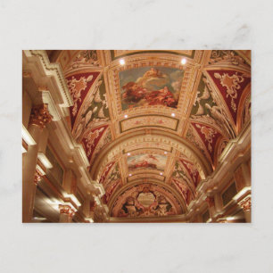 Venetian Las Vegas lobby area photo postcards