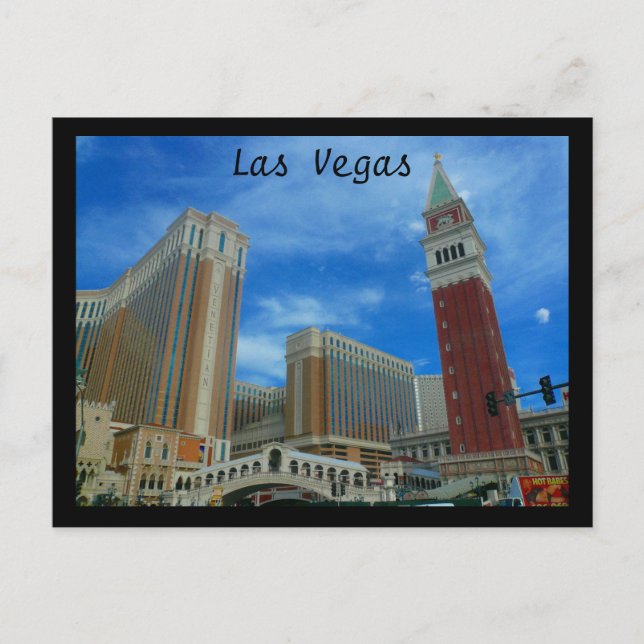 venetian las vegas postcard (Front)