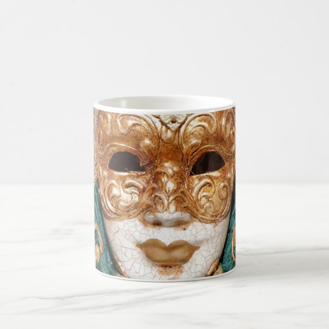 Venetian Mask Coffee Mug (Center)