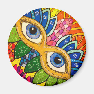 Venetian mask magnet