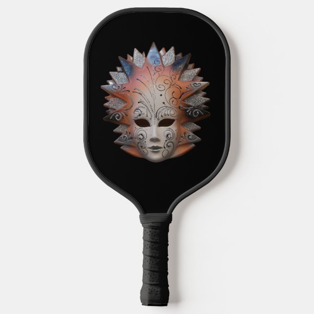 Venetian Mask Pickle Ball Paddle (Back)