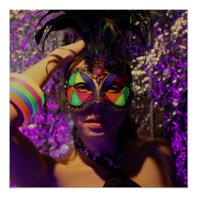Venetian Mask Poster (Front)