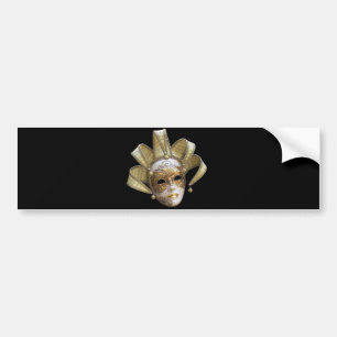 Venetian Masks Bumper Sticker