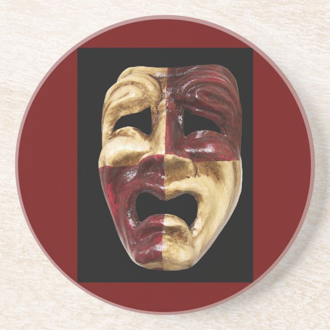 Venetian Masks Coaster (Front)