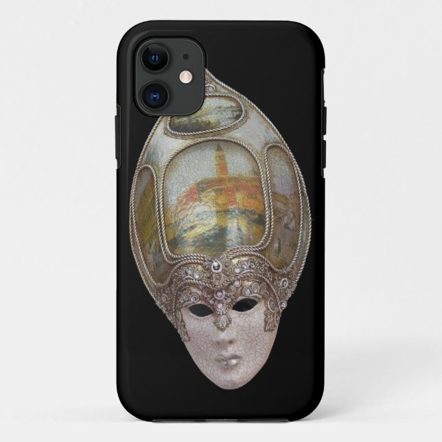 Venetian Masks iPhone 5 Barely There Universal Cas Case-Mate iPhone Case (Back)