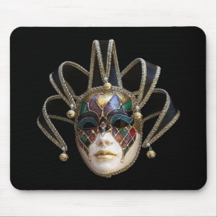 Venetian Masks Mouse Pad