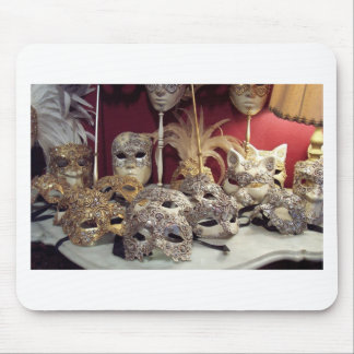 Venetian Masks Mouse Pad