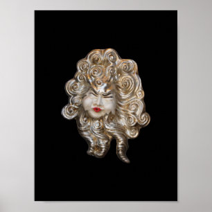 Venetian Masks Poster