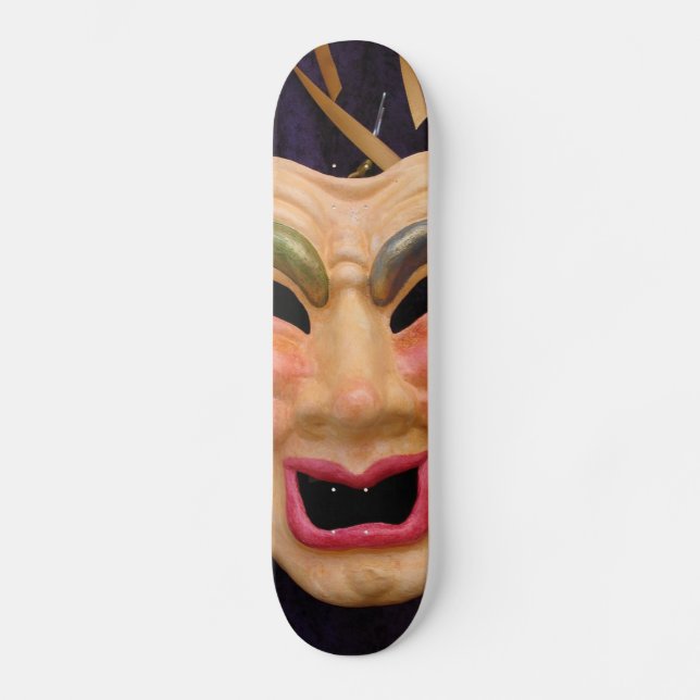 Venetian Masks Skateboard (Front)