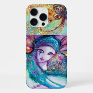 VENETIAN MASQUERADE /MASK IN BLUE iPhone 16 PRO MAX CASE
