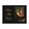 Venetian Masquerade Mask Save The Date Postcard
