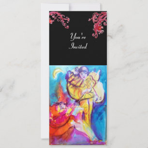 VENETIAN MASQUERADE  / MUSICAL NOCTURNE INVITATION