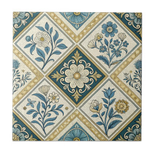 Venetian Style Ceramic Tile Luxury Italian Baroq