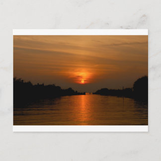 Venetian Sunset Postcard