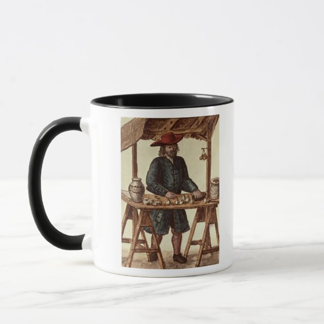 Venetian Tobacco Vendor Mug (Left)