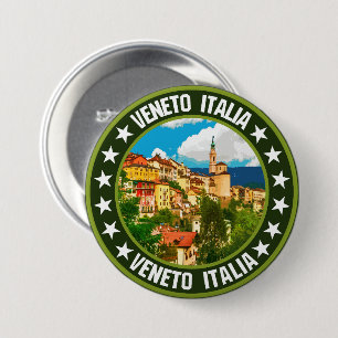 Veneto                                             7.5 cm round badge