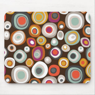 veneto boho spot chocolate mouse pad