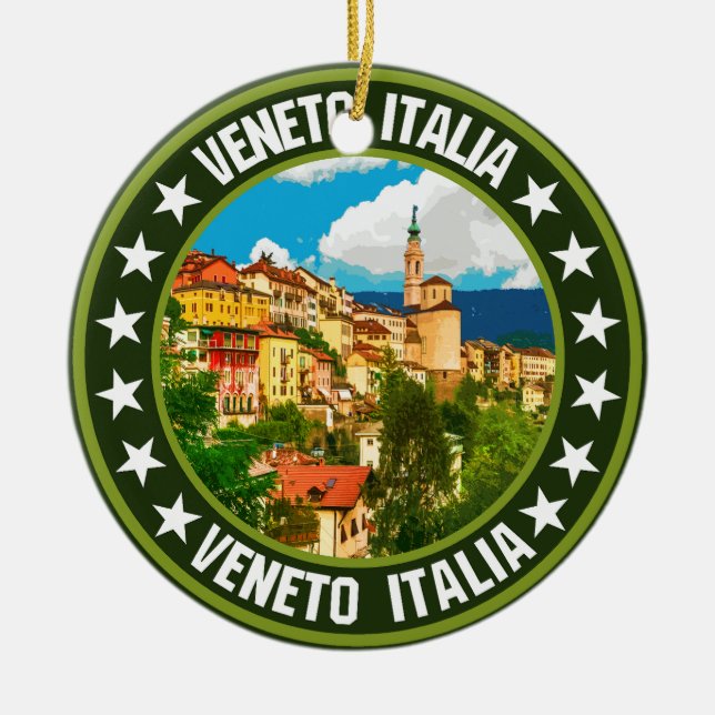 Veneto                                             ceramic tree decoration (Front)