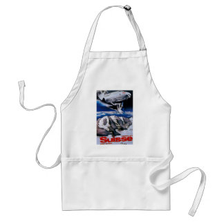 Venez En Suisse ~ Come to Switzerland Standard Apron