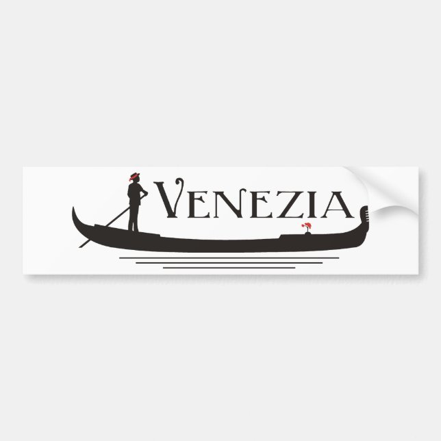 Venezia Bumper Sticker (Front)