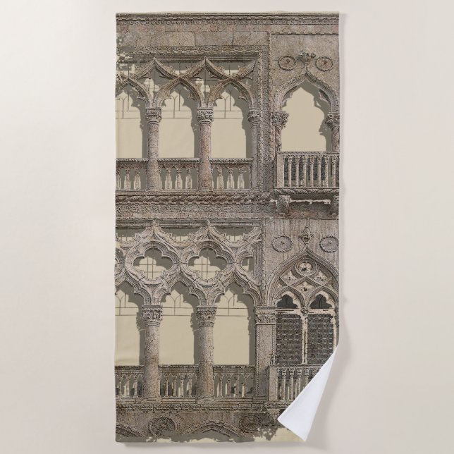 Venezia D'Oro Beach Towel (Front)