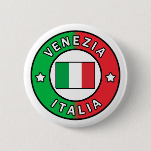 Venezia Italia 6 Cm Round Badge