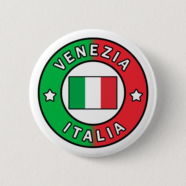 Venezia Italia 6 Cm Round Badge (Front)
