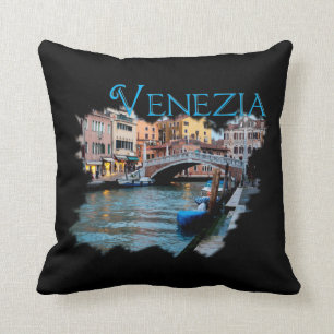 Venezia, Italia: Along the Canal Cushion