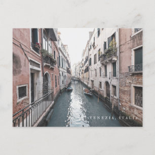 Venezia, Italia water canal travel Italy postcard