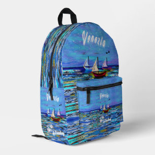 Venezia Printed Backpack