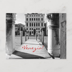 Venezia, Venice postcard