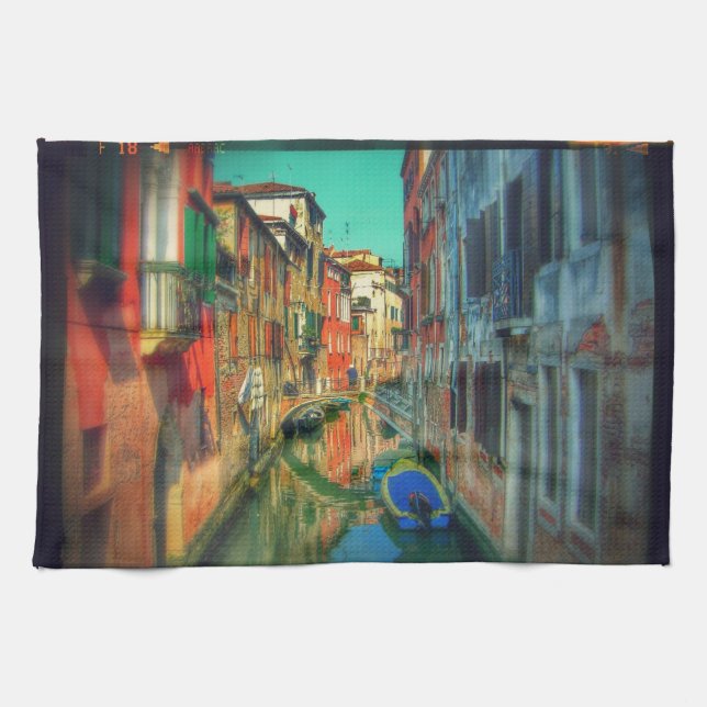 Venezia's Dream Tea Towel (Horizontal)