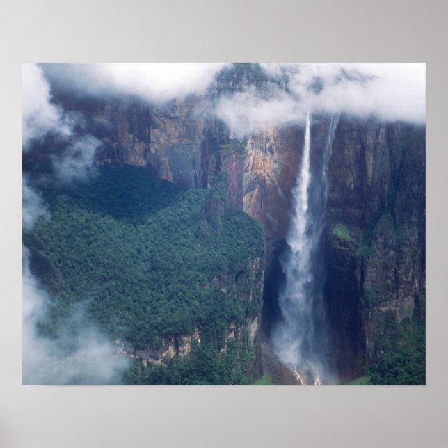 Venezuela, Angel Falls, Canaima National Park Poster (Front)