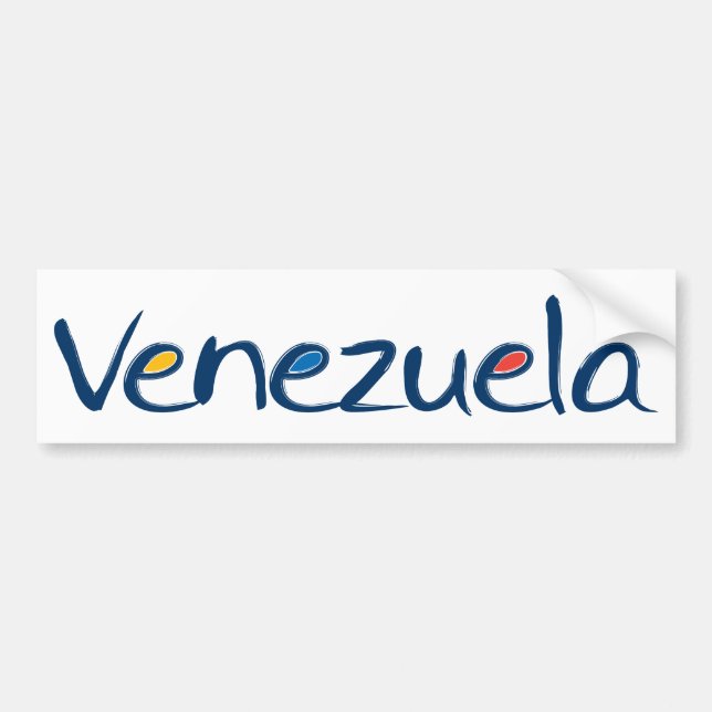 Venezuela Bumper Sticker (Front)