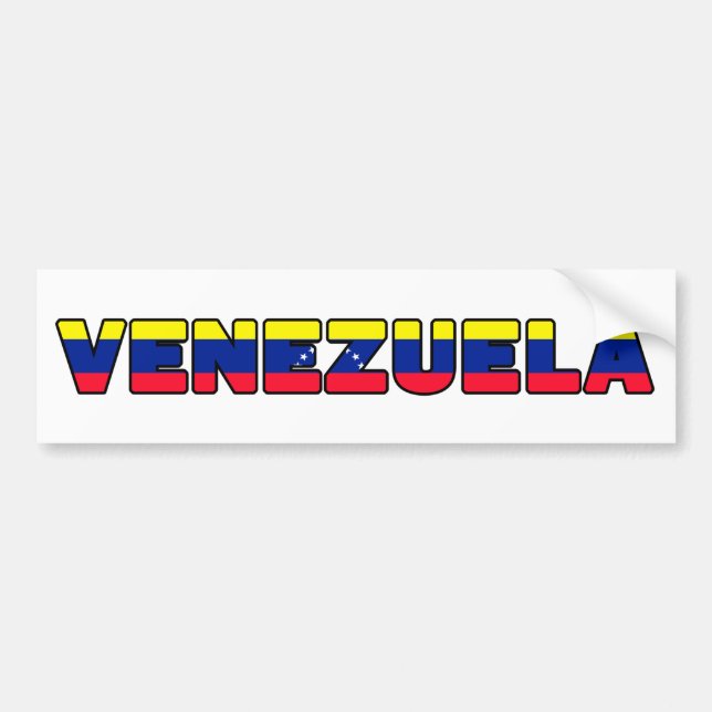 Venezuela Bumper Sticker (Front)