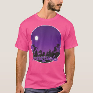 venezuela By night with Palms T-Shirt
