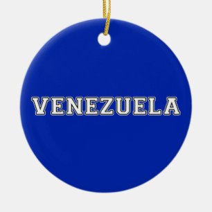 Venezuela Ceramic Tree Decoration