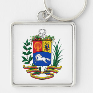 Venezuela Coat of Arms Key Ring