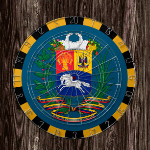 Venezuela Dartboard & Flag darts / game board