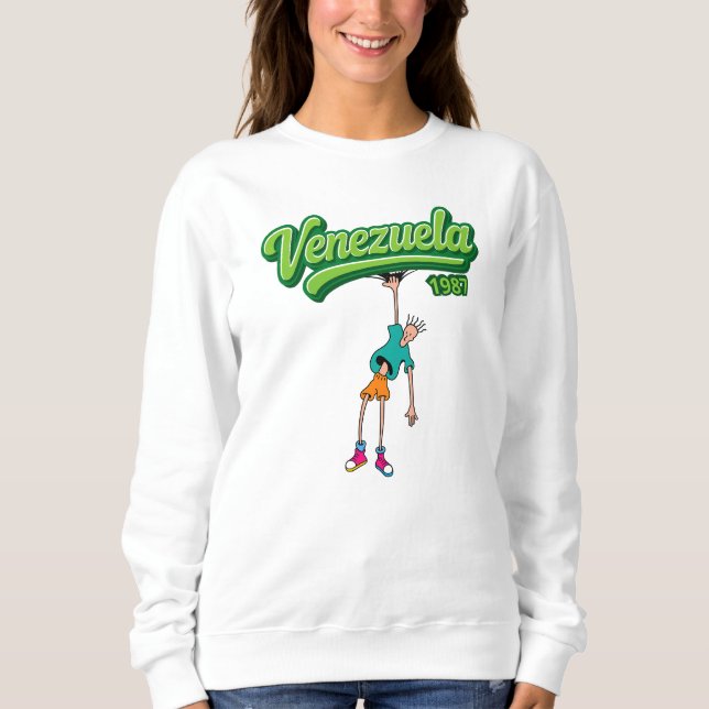 Venezuela Design 1987 – Retro 80s style Sweatshirt (Front)