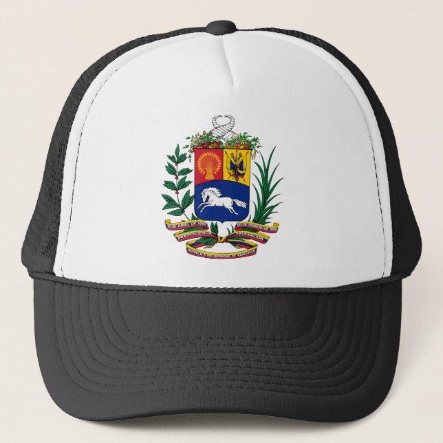 venezuela emblem trucker hat (Front)