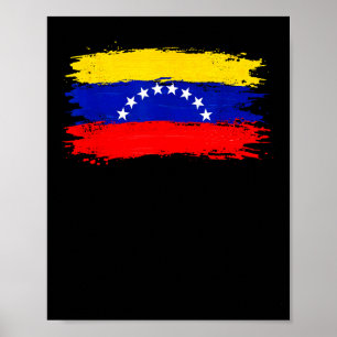 Venezuela Flag 2026 Libre Peace Poster