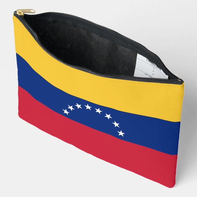 Venezuela flag accessory pouch (Open)