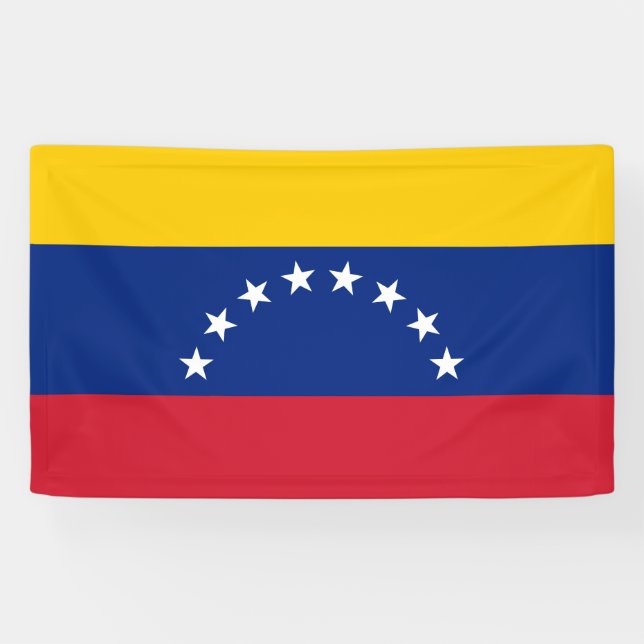 Venezuela flag banner (Horizontal)
