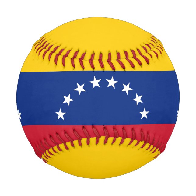Venezuela Flag Baseball (Front)
